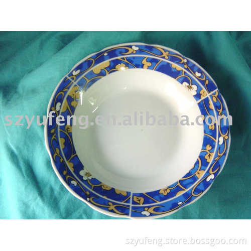 Porcelain plate